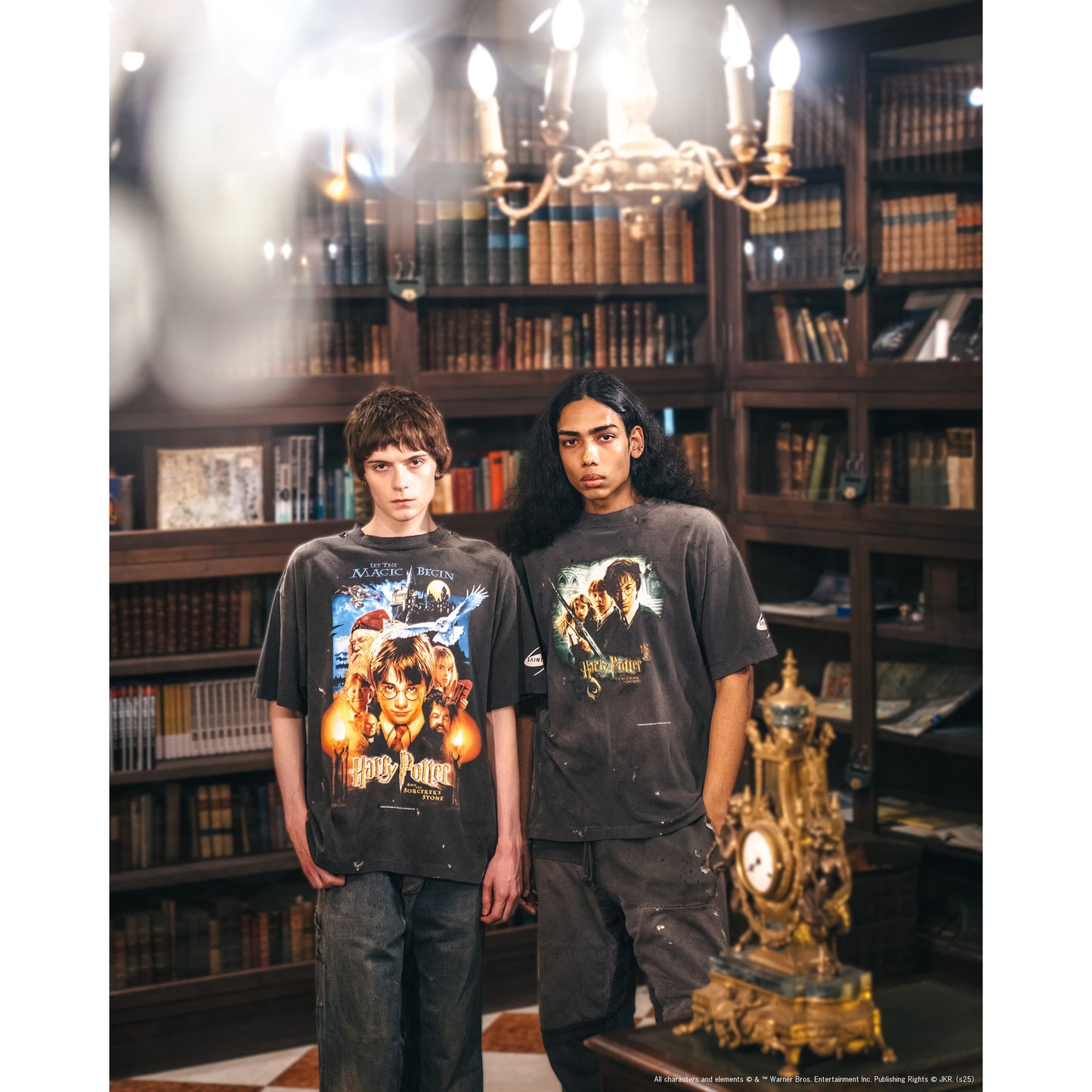 SAINT Mxxxxxx x Harry Potter HP_SS TEE/SORCERER'S STONE / BK