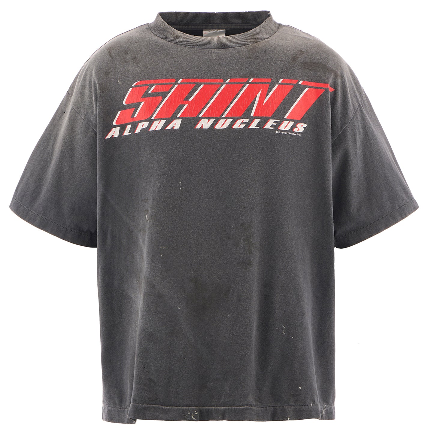 SS TEE/SAINT ALPHA / BLACK