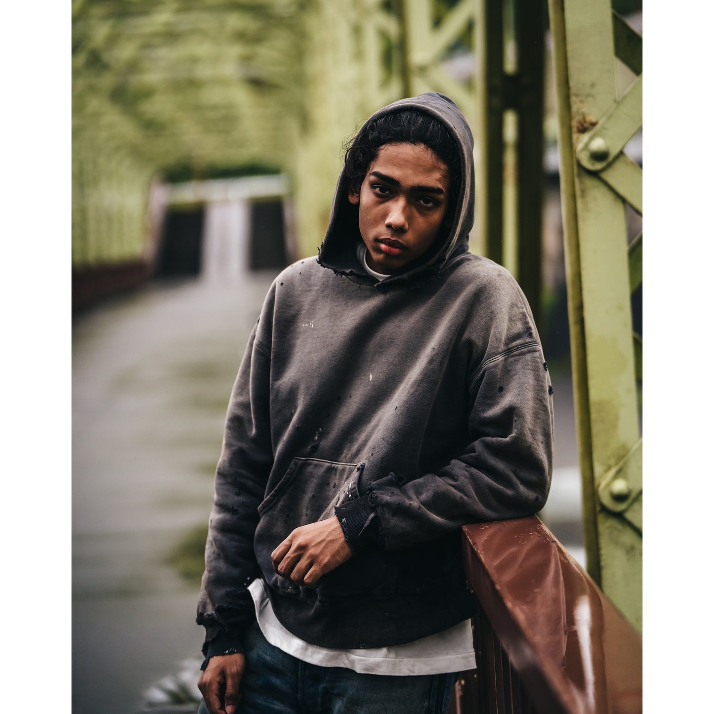 SAINT Mxxxxxx x BerBerJin BB_DBL FACE HOODIE/SAINT / BLACK