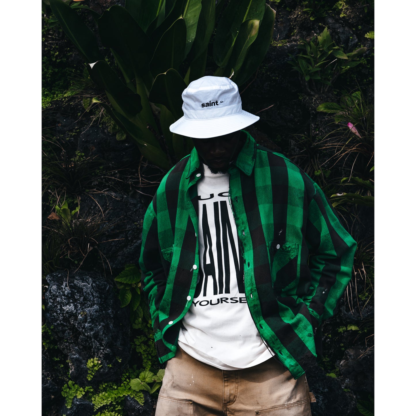 SS TEE/SAINT YOURSELF / WHITE