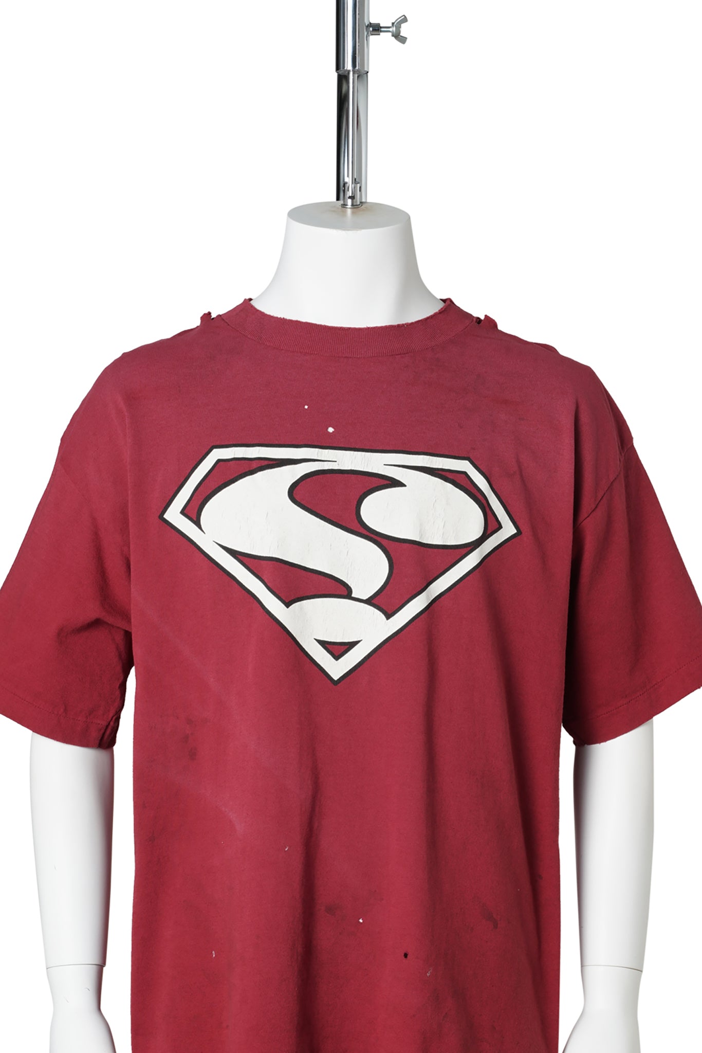 SS TEE/? / BURGUNDY