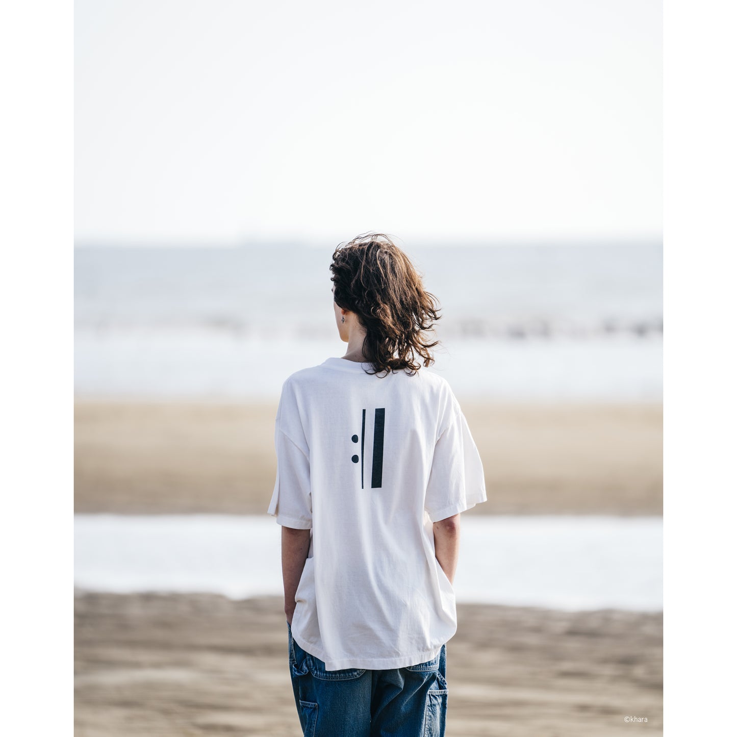 SAINT Mxxxxxx x EVENGELION x GEEKS RULE EV-SS TEE / BLUE/WHITE