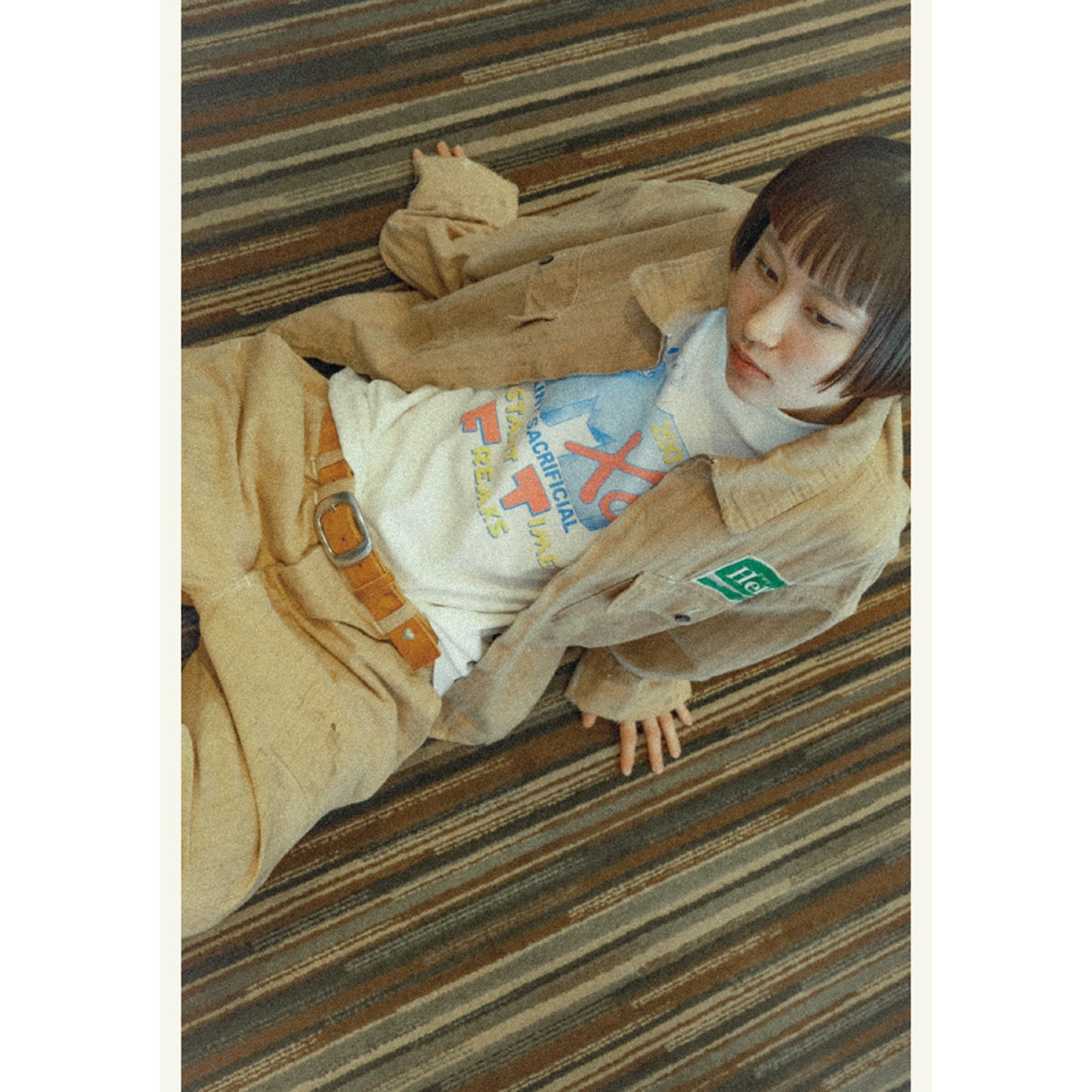 SAINT Mxxxxxx x Sean Wotherspoon SW_UNIFORM PNTS/STRIPE / BEIGE