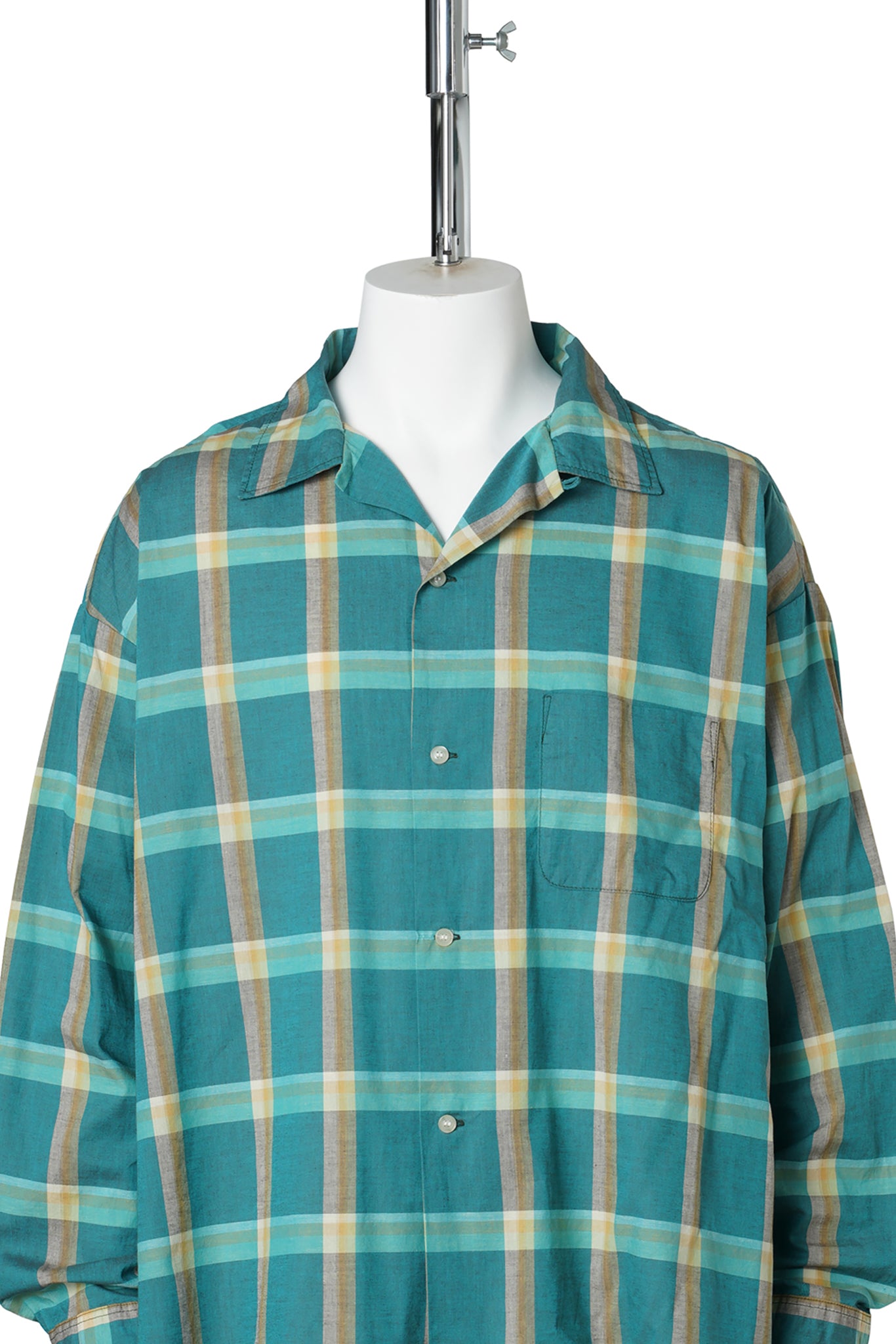 LASTMAN LM CHECK SHIRT/CHECK / GREEN