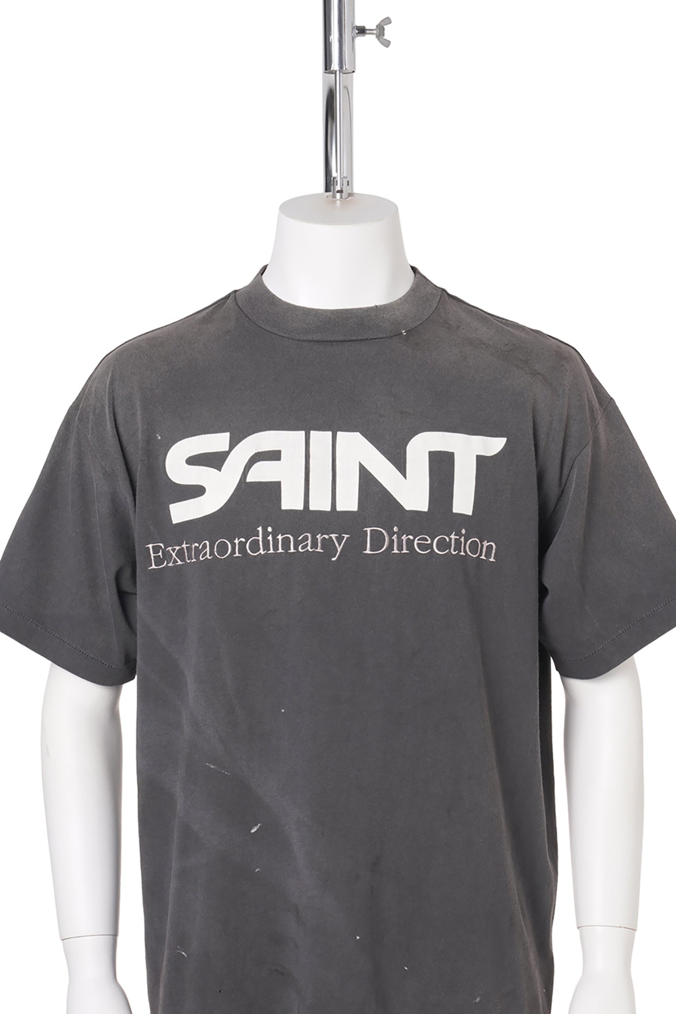 SS T-SHIRT/EMBROIDERY / BLACK