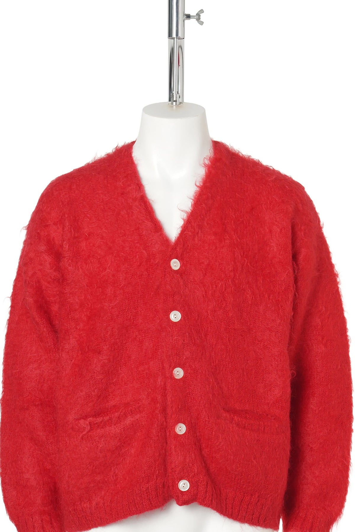 MOHAIR CARDIGAN/CARDIGAN / RED