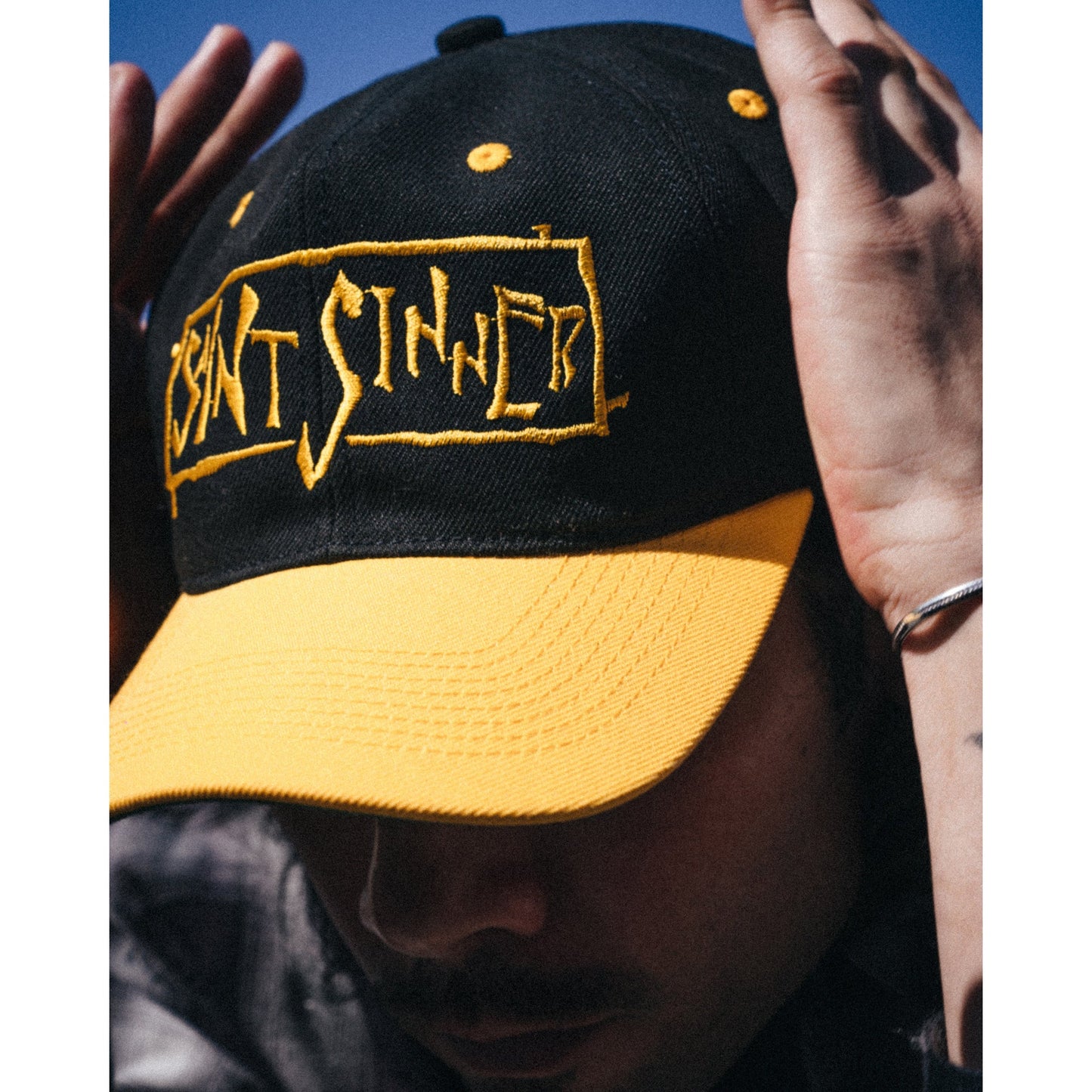 CAP/EYE / BLACK/YELLOW