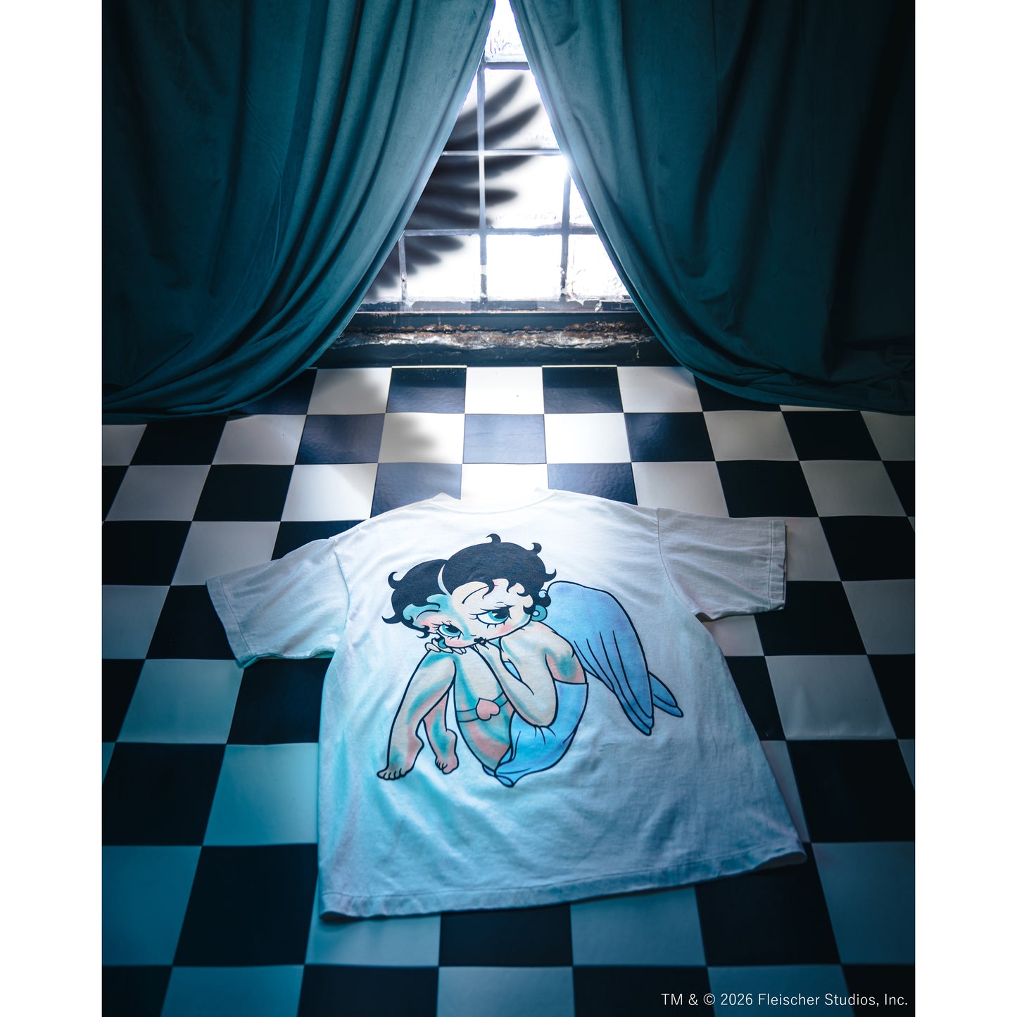 SAINT Mxxxxxx x Betty Boop™ BTY_SS T-SHIRT/ANGEL / WHITE