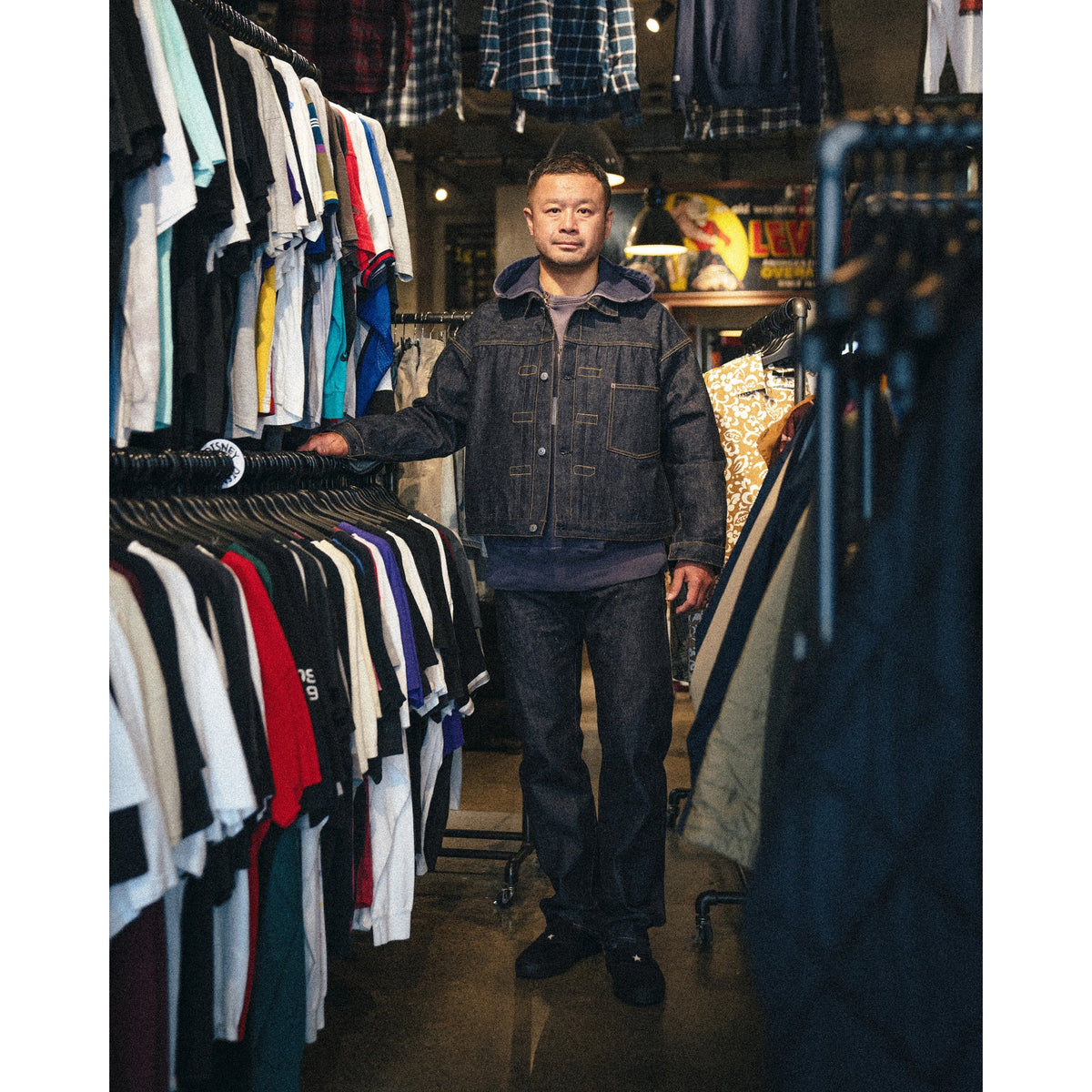 SAINT Mxxxxxx x BerBerJi BBJ_DENIM JACKET 1st/REGID / BLUE