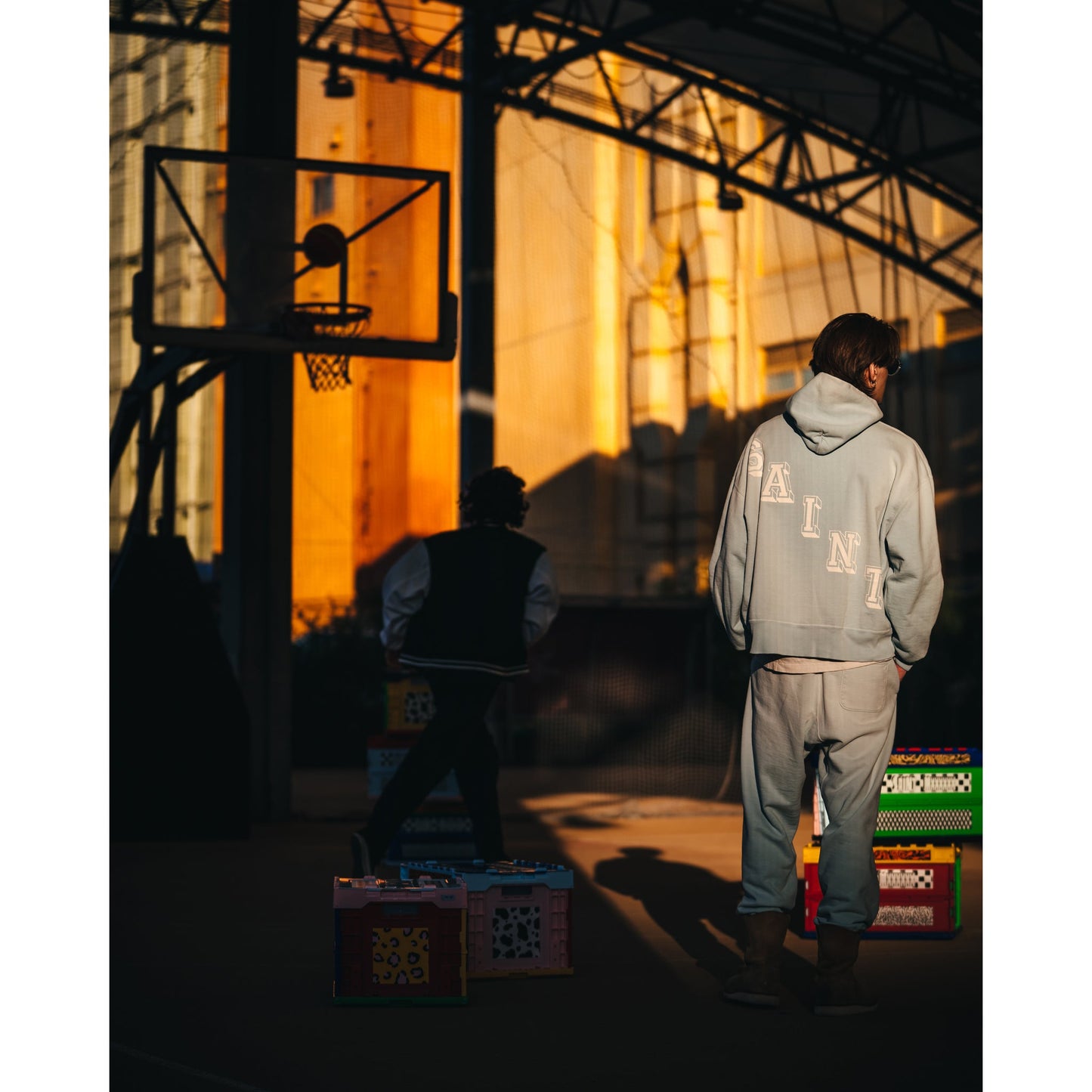 HOODIE/BABY MICHAEL / SKY BLUE