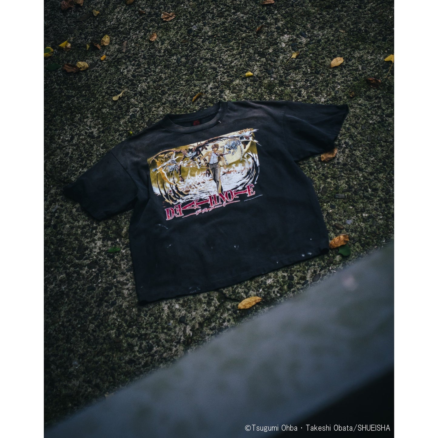 SAINT Mxxxxxx x DEATH NOTE DN_SS T-SHIRT/DETH NOTE / BLACK