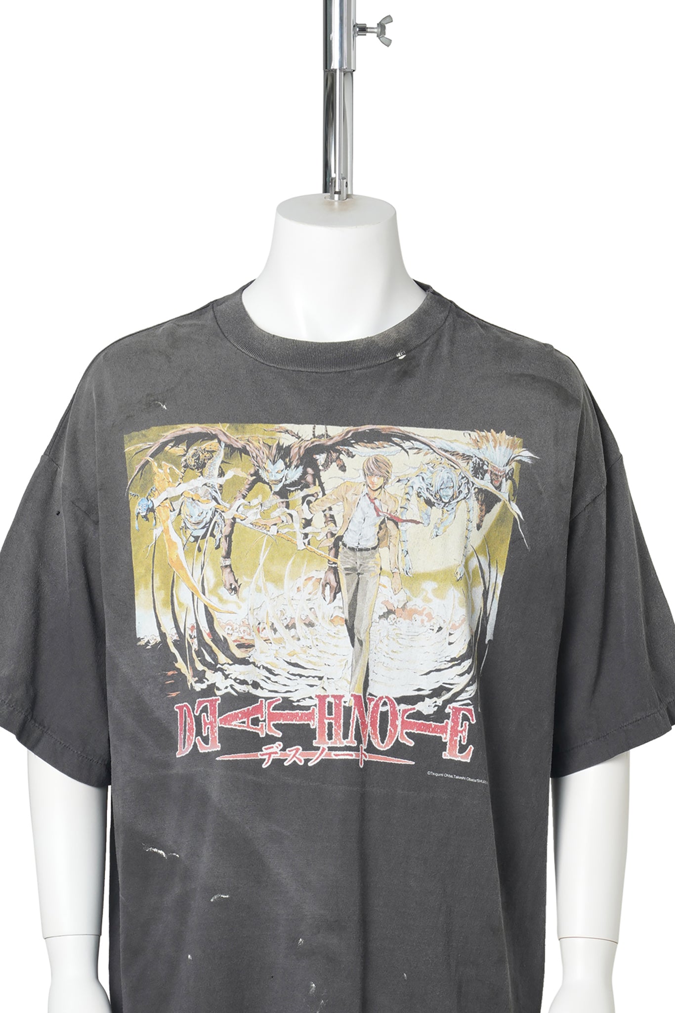 SAINT Mxxxxxx x DEATH NOTE DN_SS T-SHIRT/DETH NOTE / BLACK