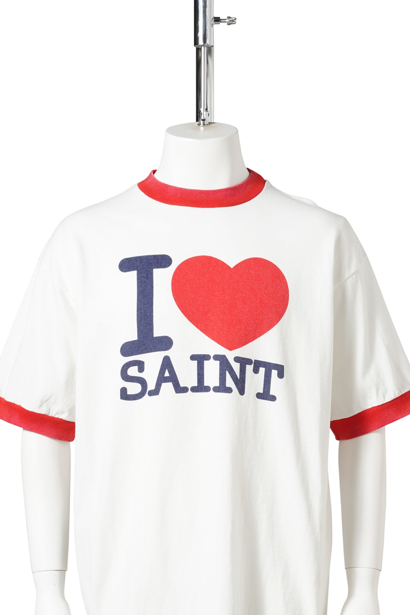 SS T-SHIRT/I LOVE SAINT / WHITE