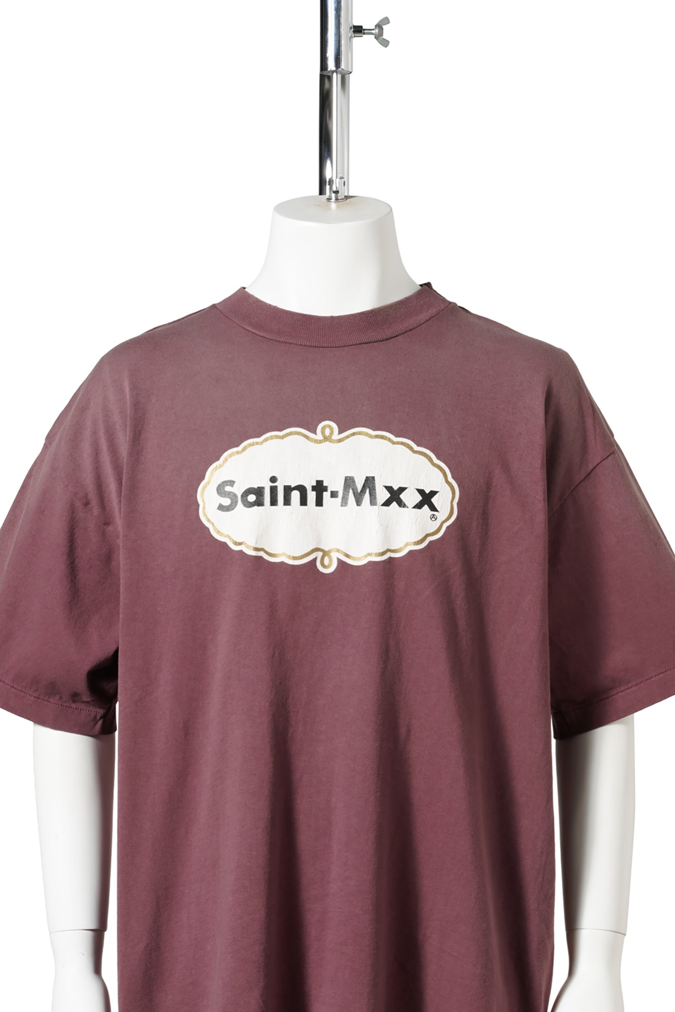 SS T-SHIRT/SAINT MXX / BURGUNDY