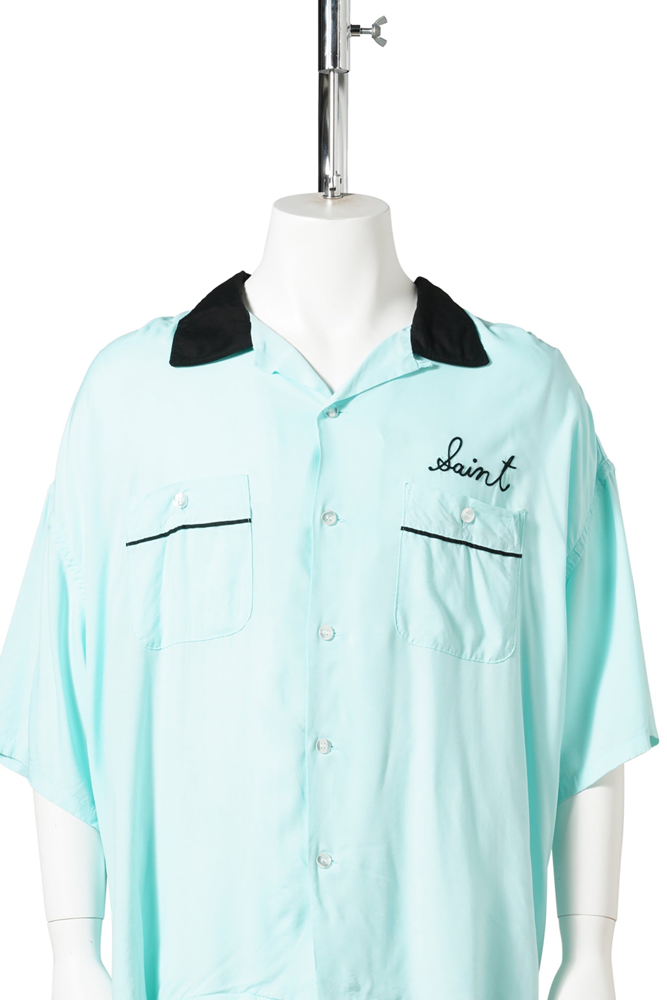BOWLING SHIRT/TRUMP / SKY BLUE