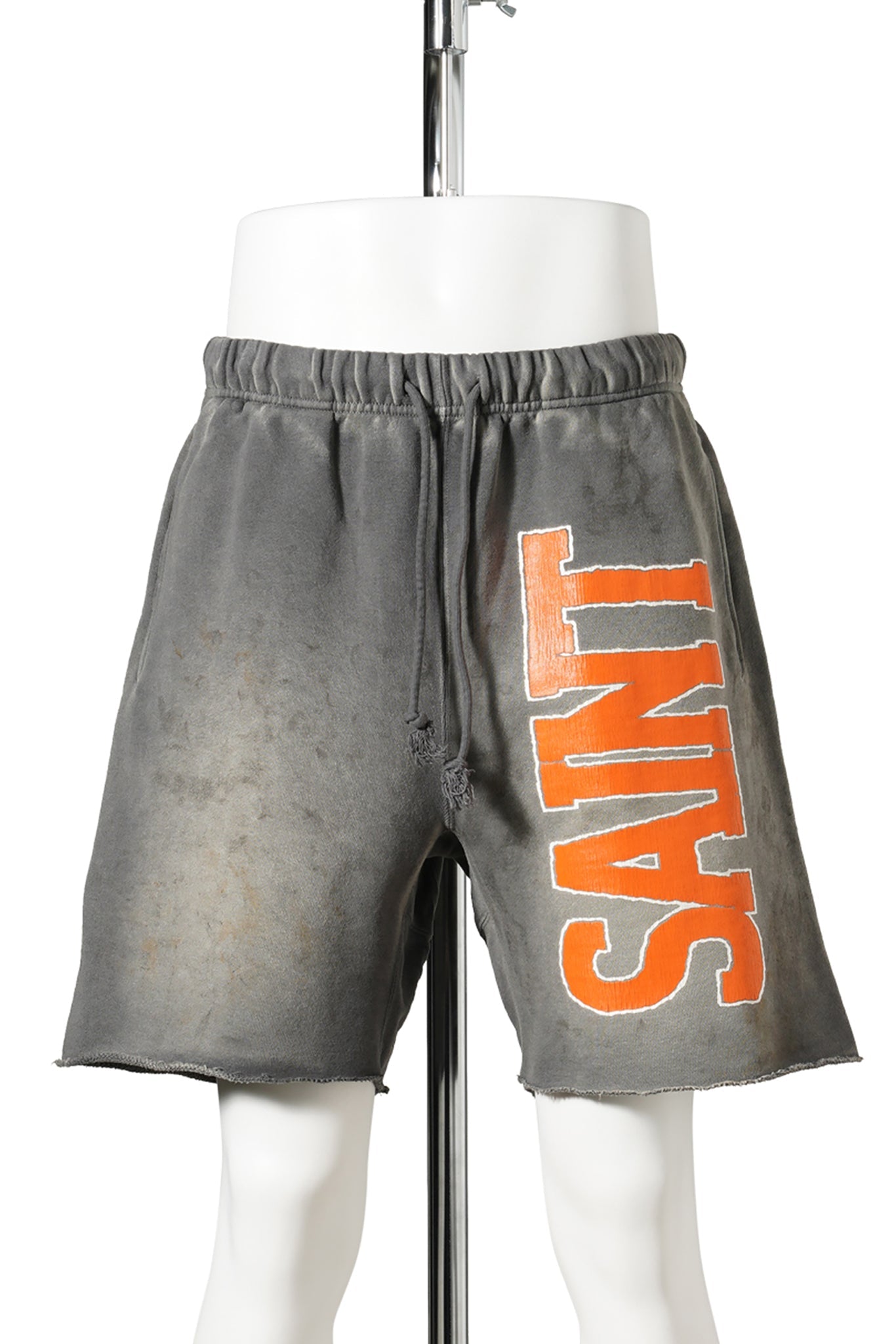 SWEAT SHORTS/SAINT / CHARCOAL