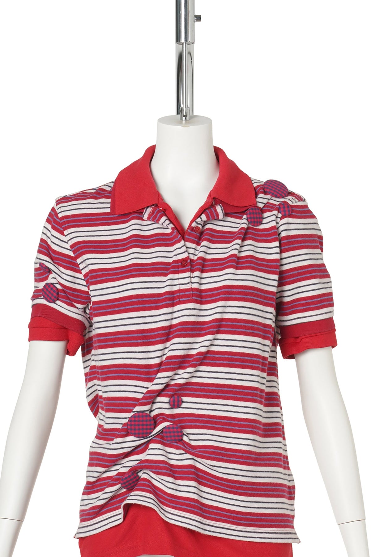 DOUBLE BUTTON POLO / MULTICOLOR
