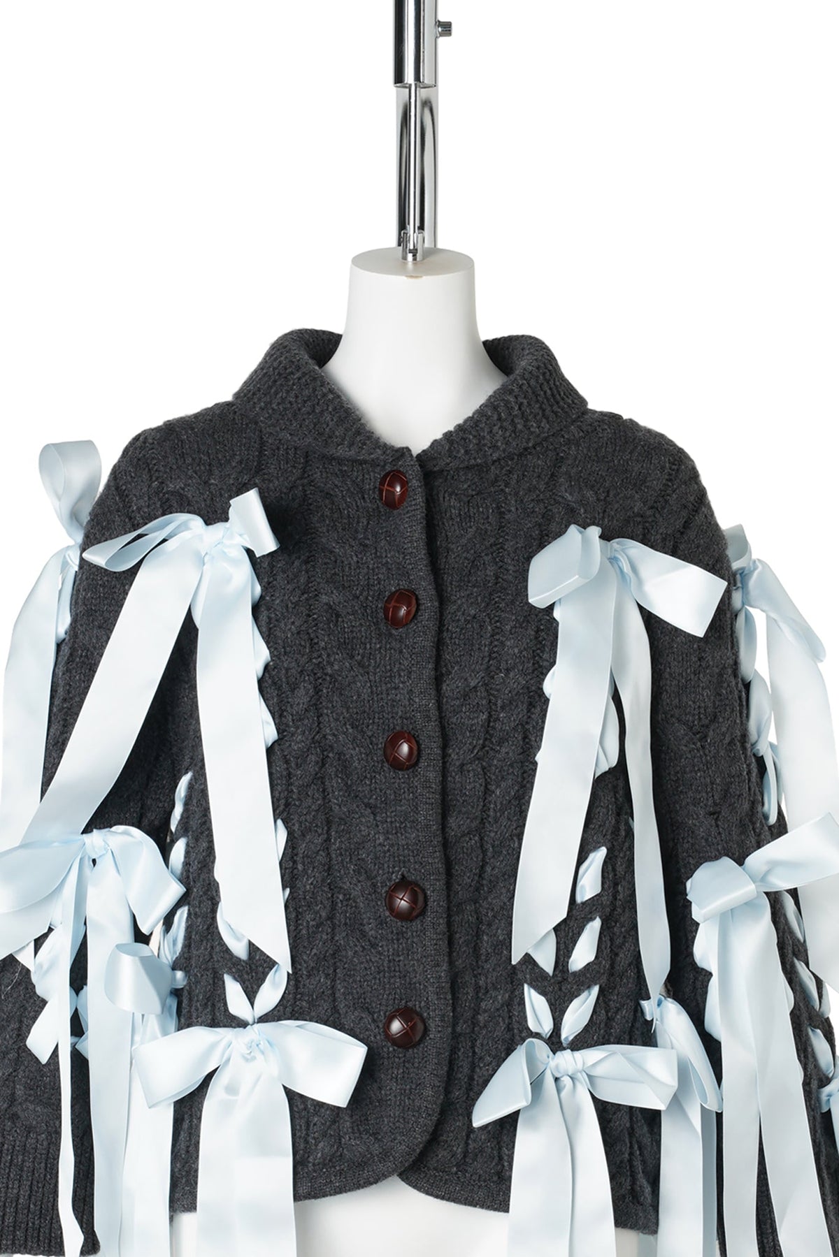 COBBLE CARDIGAN / 13:GREY