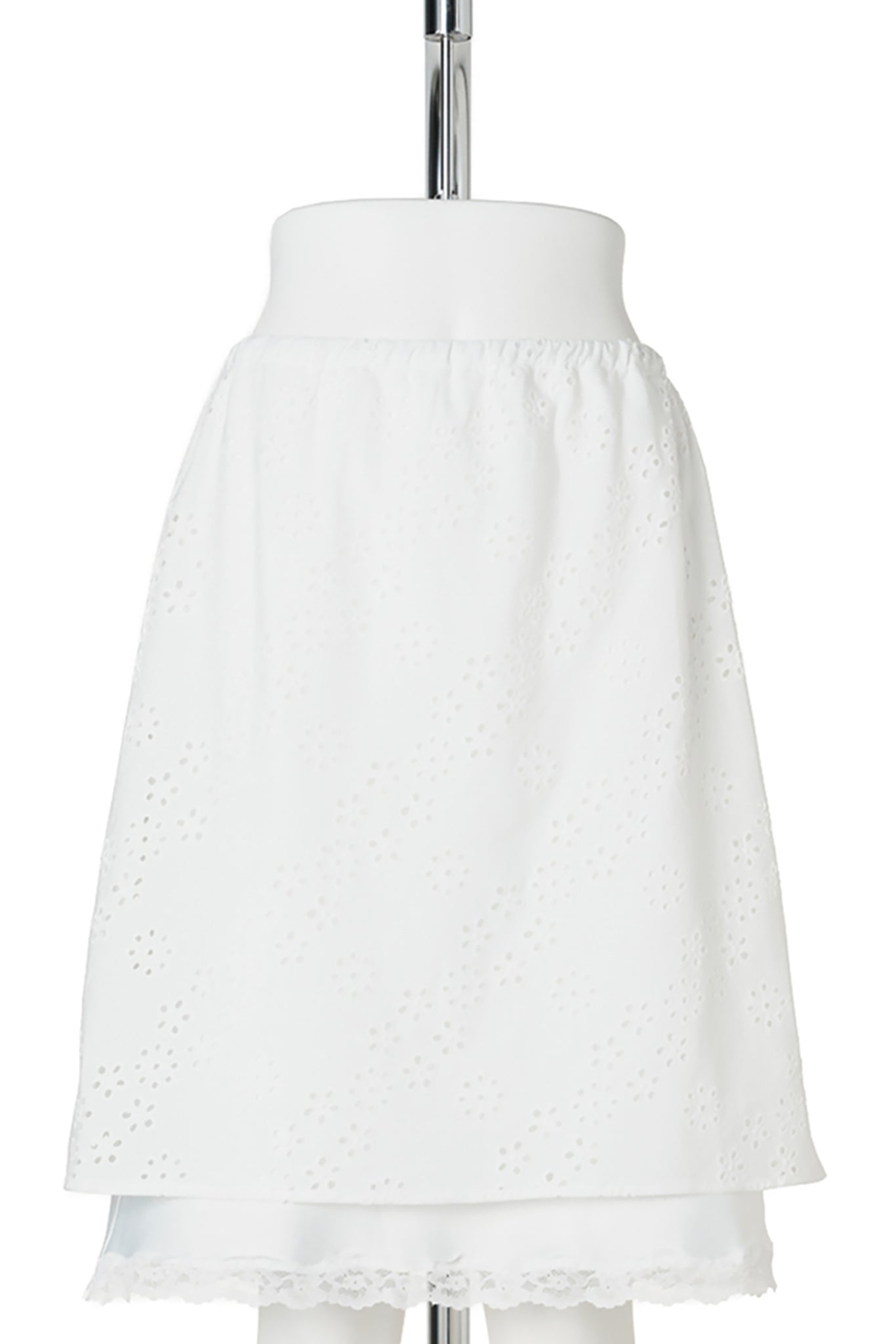 LAFFY SKIRT / WHITE