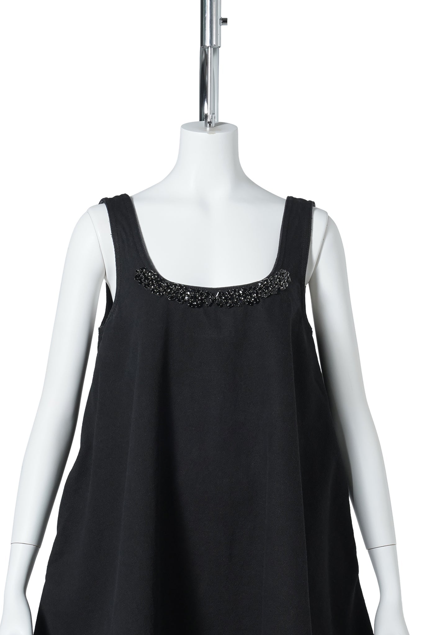 A-LINE MINI DRESS W/MB / 150:BLACK