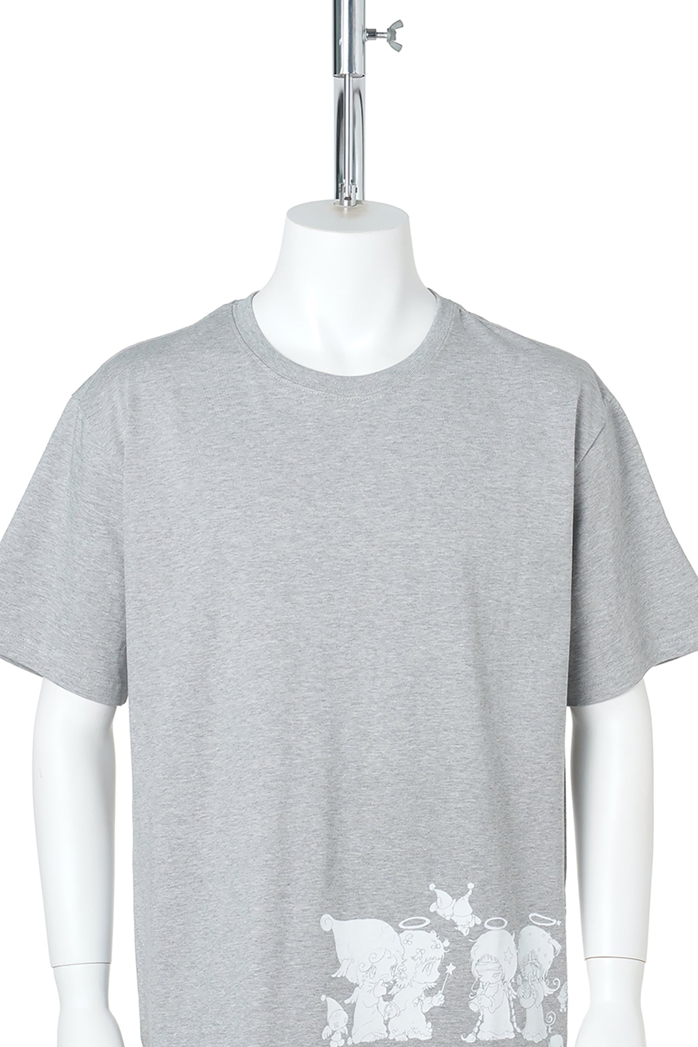 ANGEL T-SHIRT / MELANGE GREY
