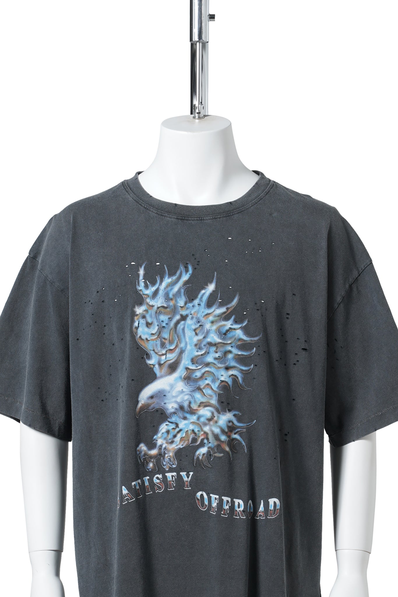 MOTHTECH T-SHIRT / AGEDBLACK
