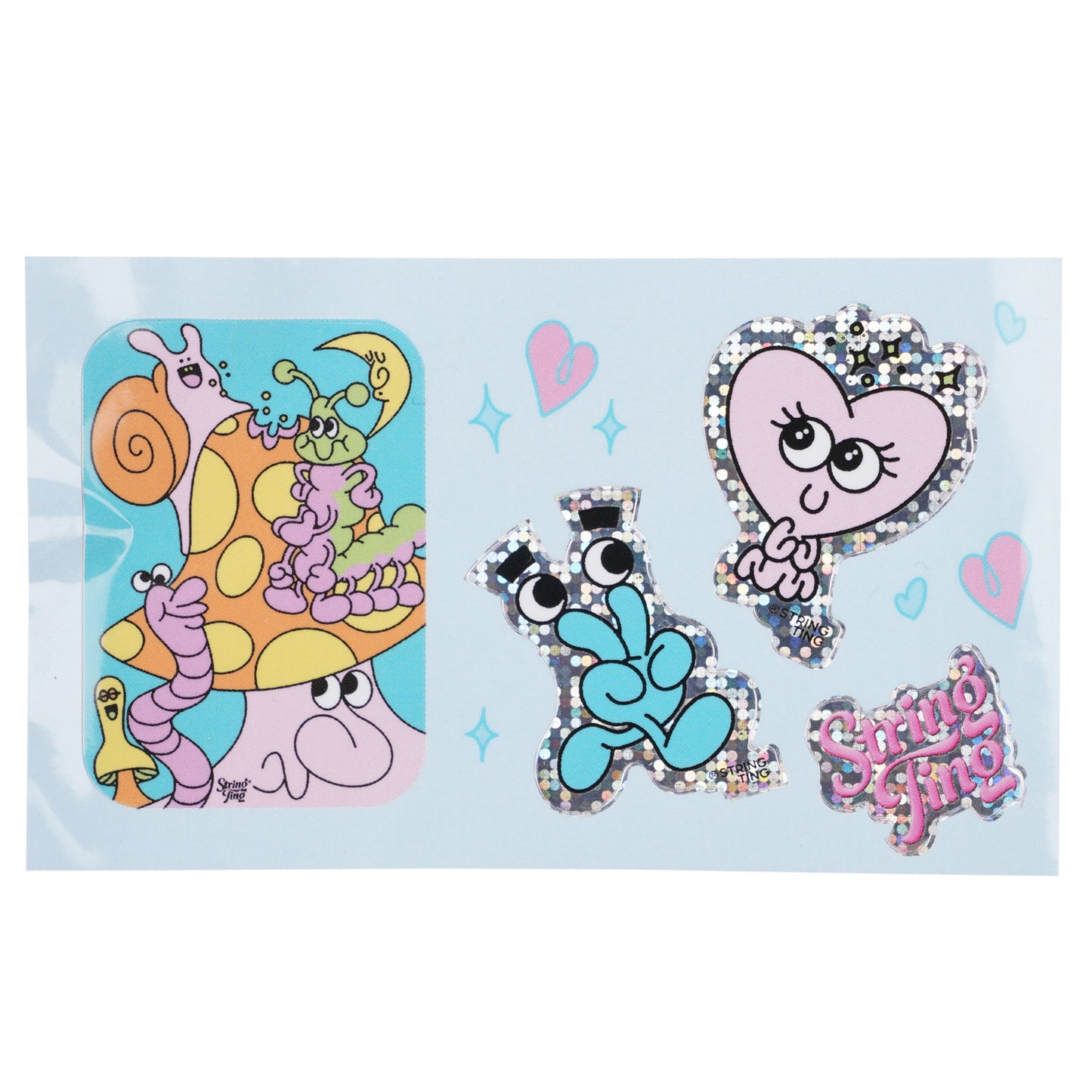 BIG LOVE OBSIDIAN SHORTY BAG CHARM