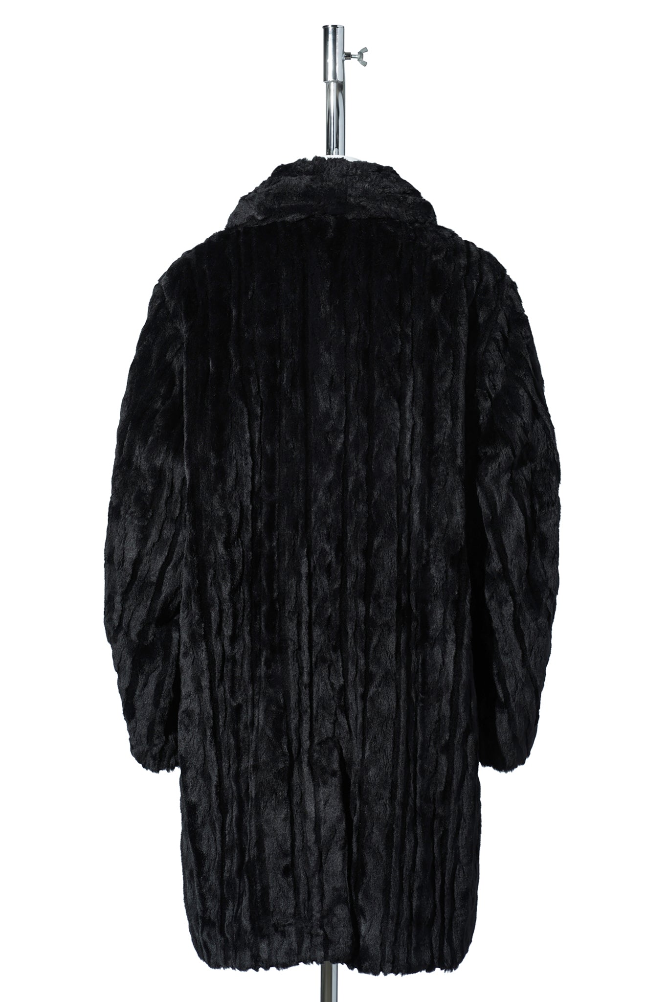 FUR COAT / BLACK