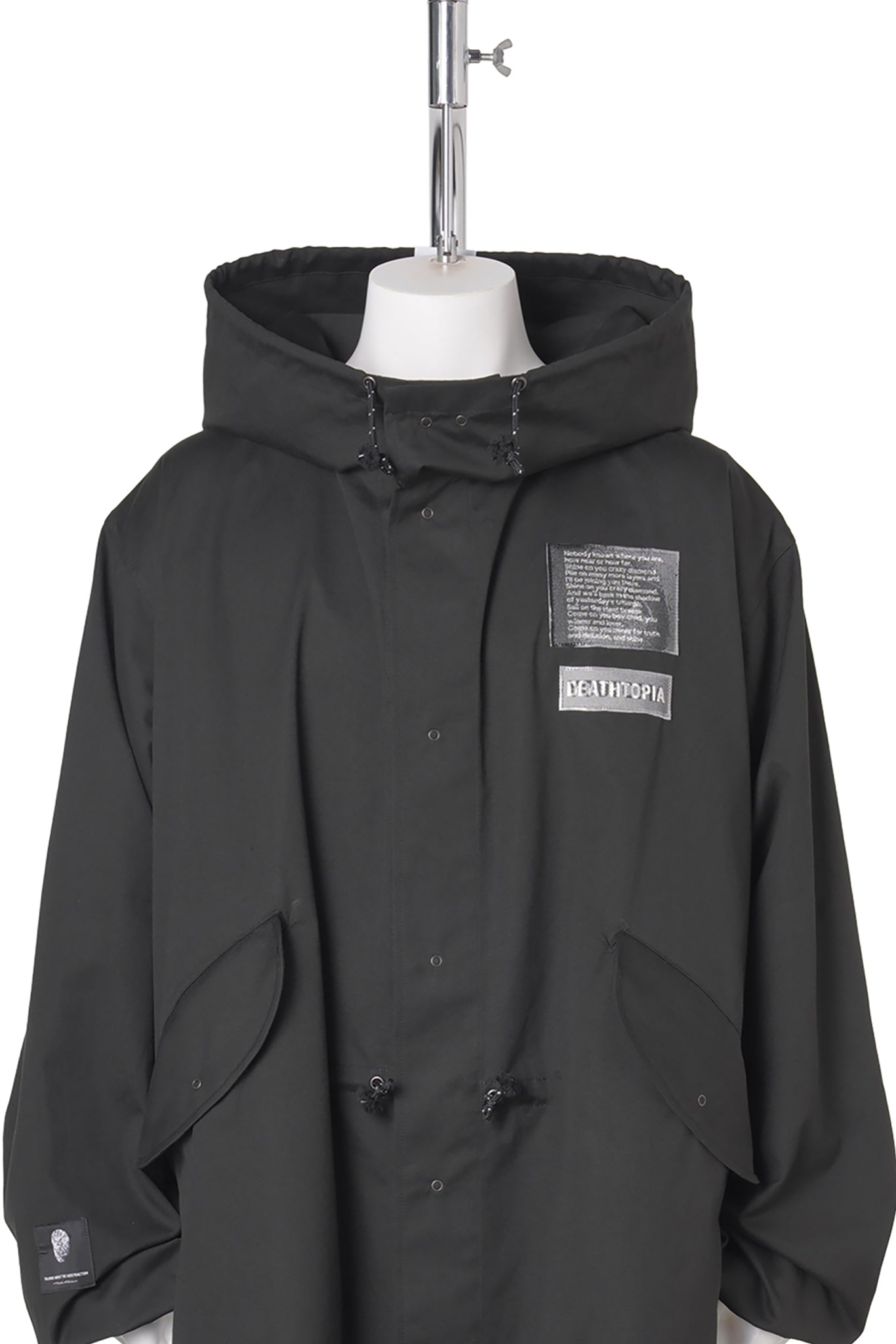 LENTICULAR MODS COAT / BLACK