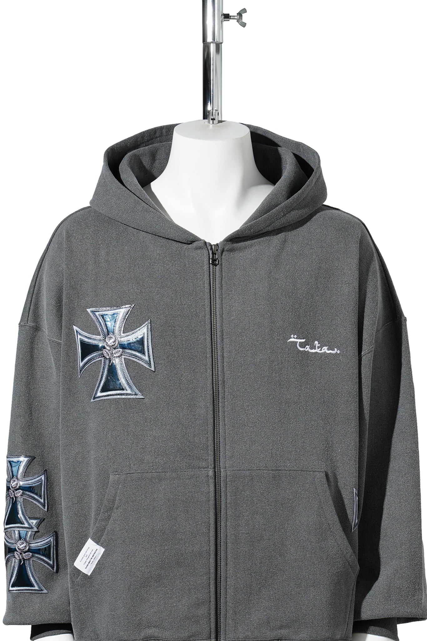 3D CROSS PARKA / BLACK