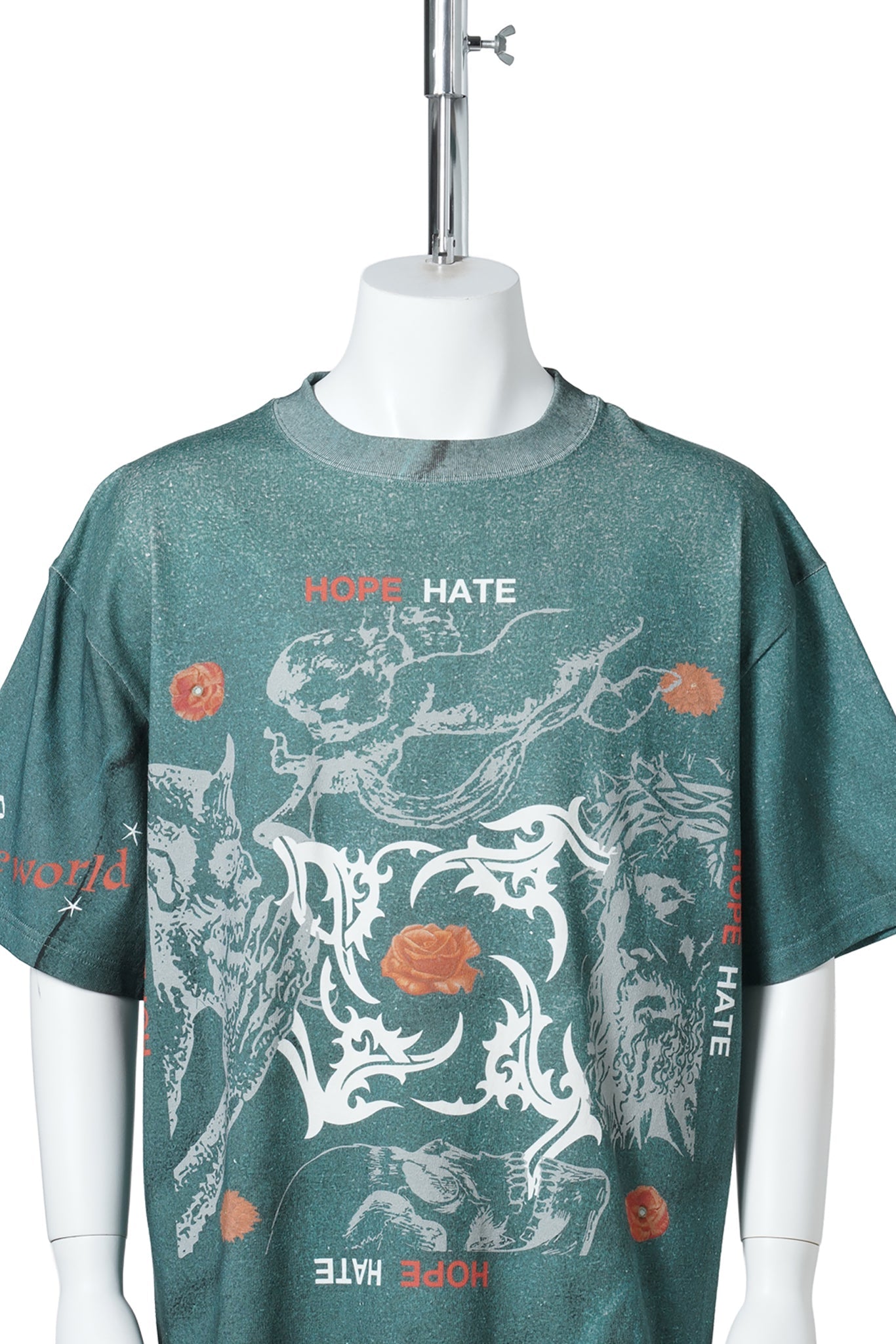 RHCP ART RPRICA TEE / BLACK