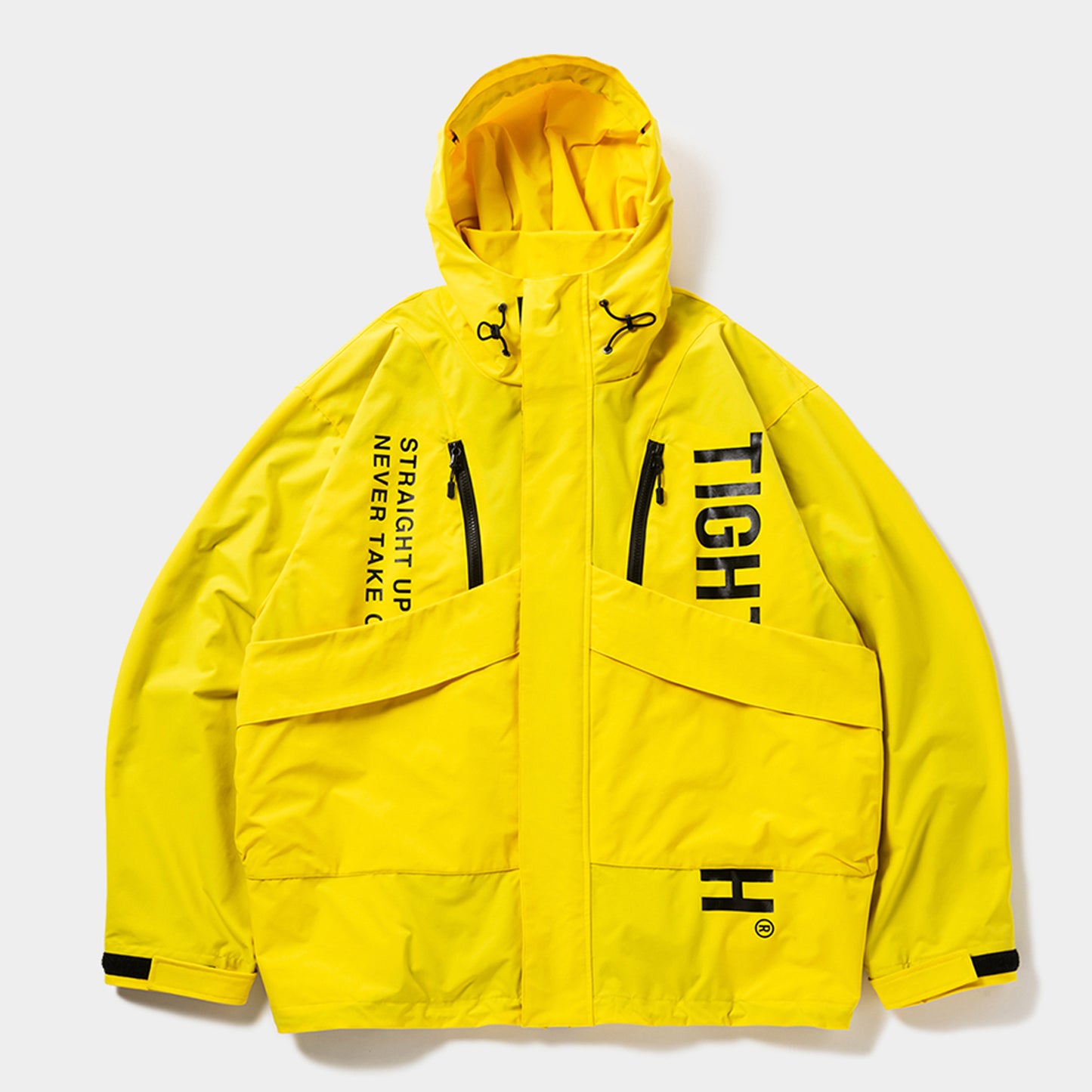 HOODED TACTICAL JACKET / YELLOW