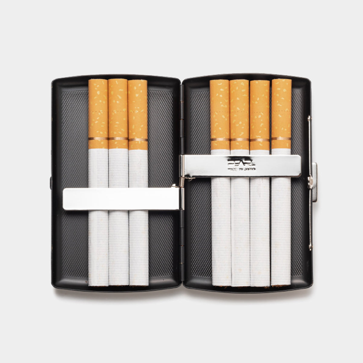 LABEL LOGO CIGARETTE CASE -BLACK- / BLACK