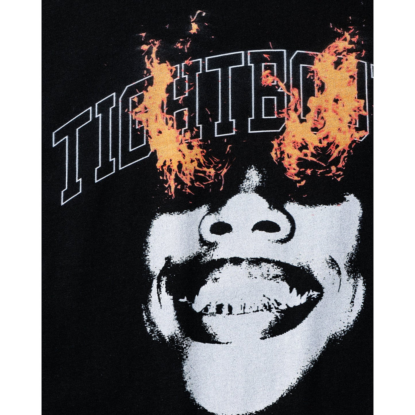 BURNING S/S T-SHIRT / BLACK