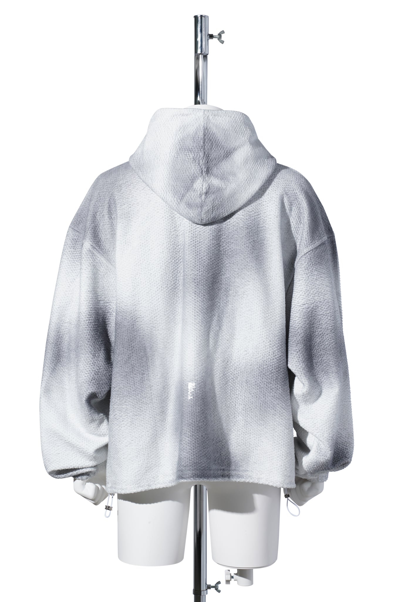 TC SPRAYED TERRY HOODIE / WHITE