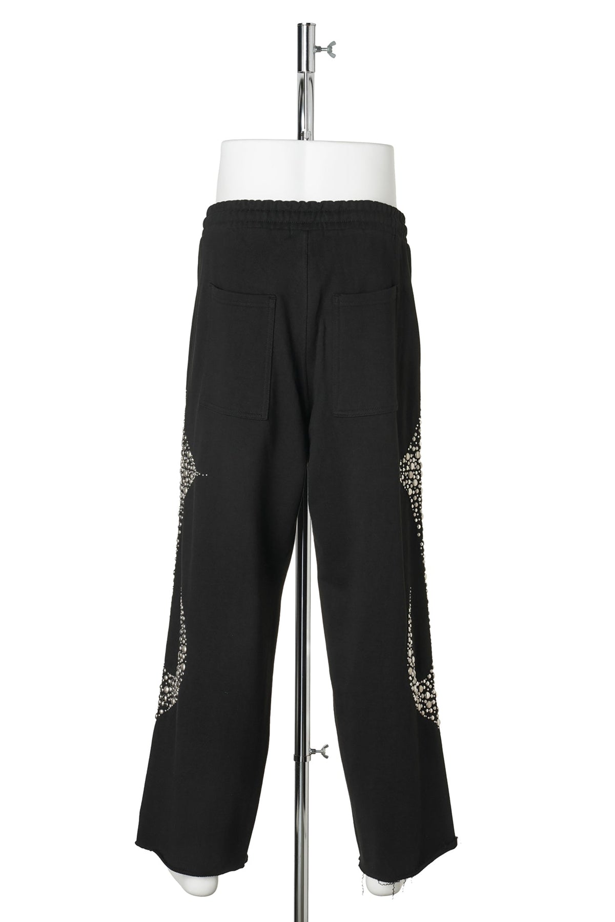 IRON STEEL FOCUS SWEATPANTS / BLACK