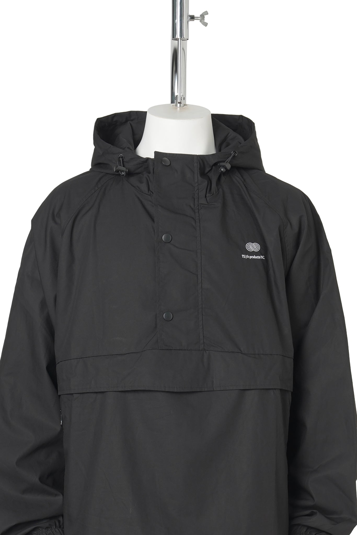 GRAPHIC PRINT BLOUSON / BLACK