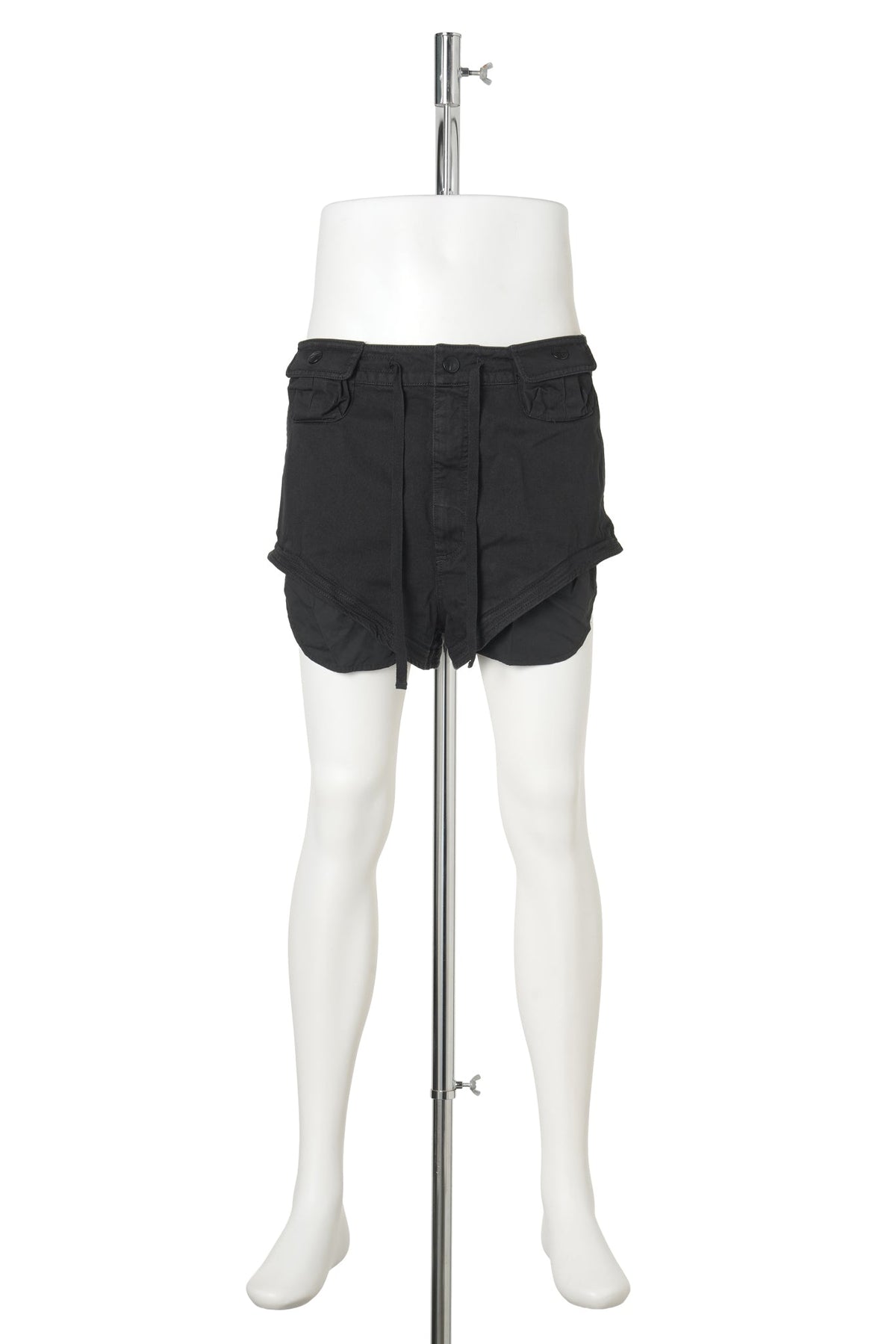 CONVERTIBLE CARGO PANT / BLACK