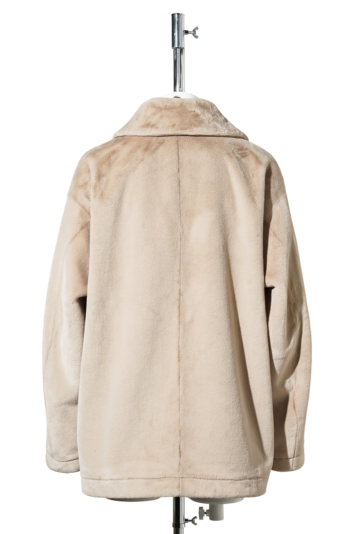 FAUX FUR SACK JACKET / 010:BEIGE