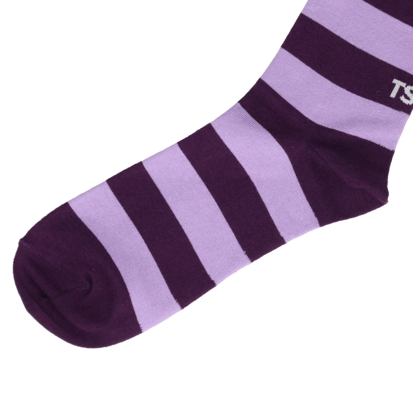 STRIPED SOCKS / PURPLE AND LAVENDER