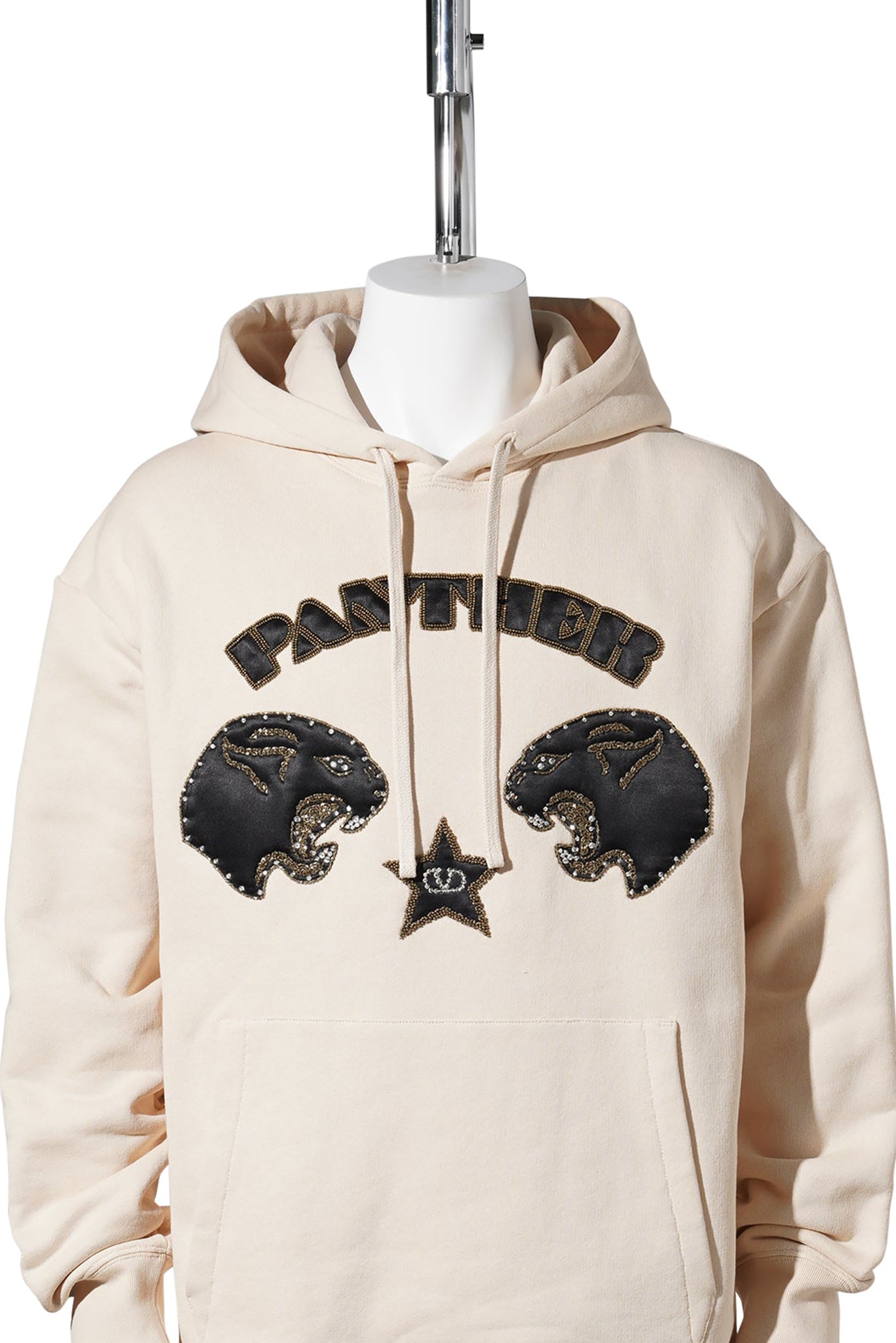 JERSEY FELPA,REG,EMBRO "STARS+PANTHER" | PANTHER | COTTON SWEATSHIRT / 581:BURRO