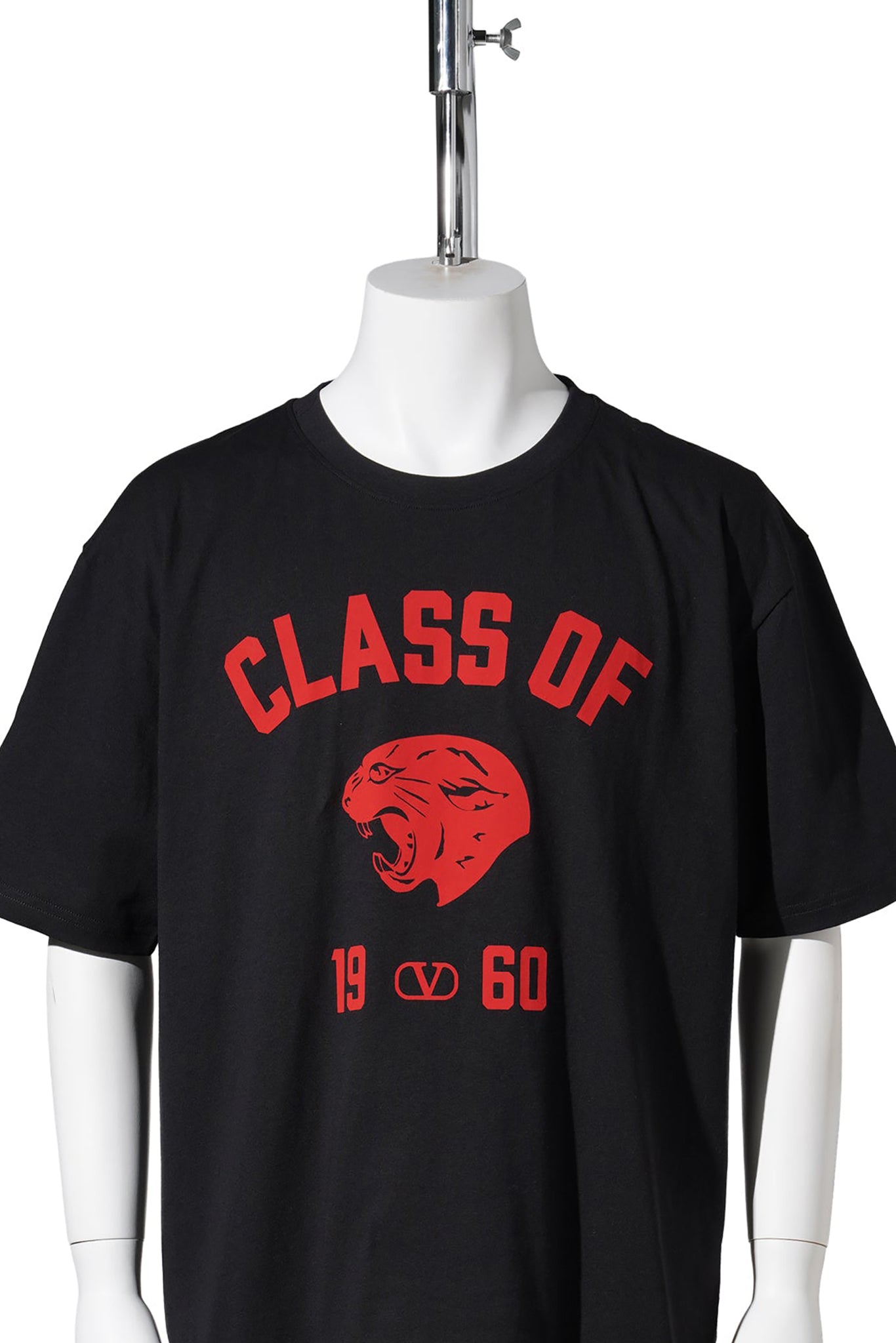 T-SHIRT JERSEY,LOOSE,PR. CLASS OFF 1960 | PANTHER | COTTON JERSEY / 0NR:NERO/ROSSO