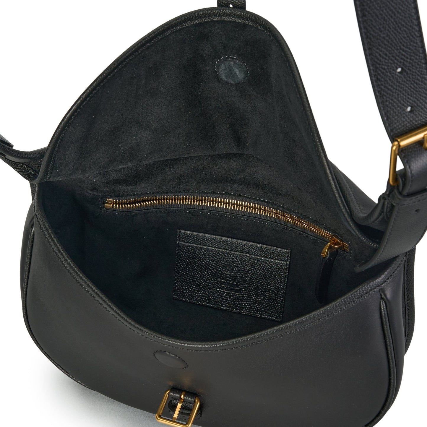 BELT BAG | ANTIBES | VIT.NAPPATO/VIT.SOFT GRAIN/A.GOLD LOGO / 0NO:NERO