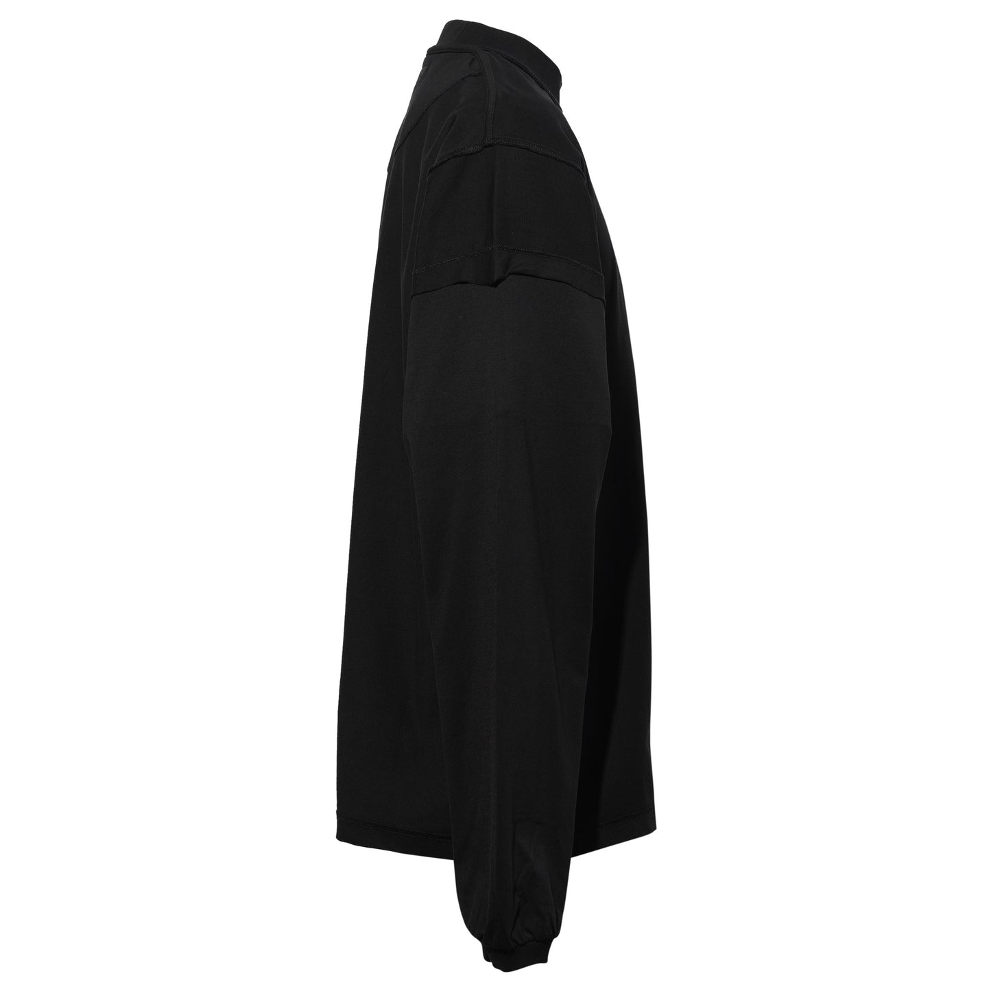 SHUT DOWN EMBROIDERED REWORKED LONGSLEEVE / BLACK