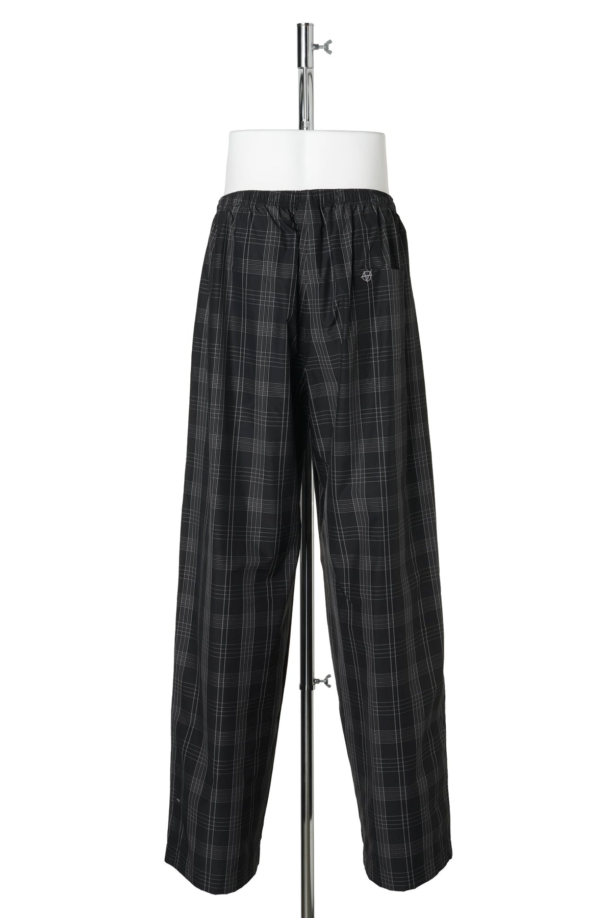 PYJAMA PANTS / BLACK/GREY CHECK