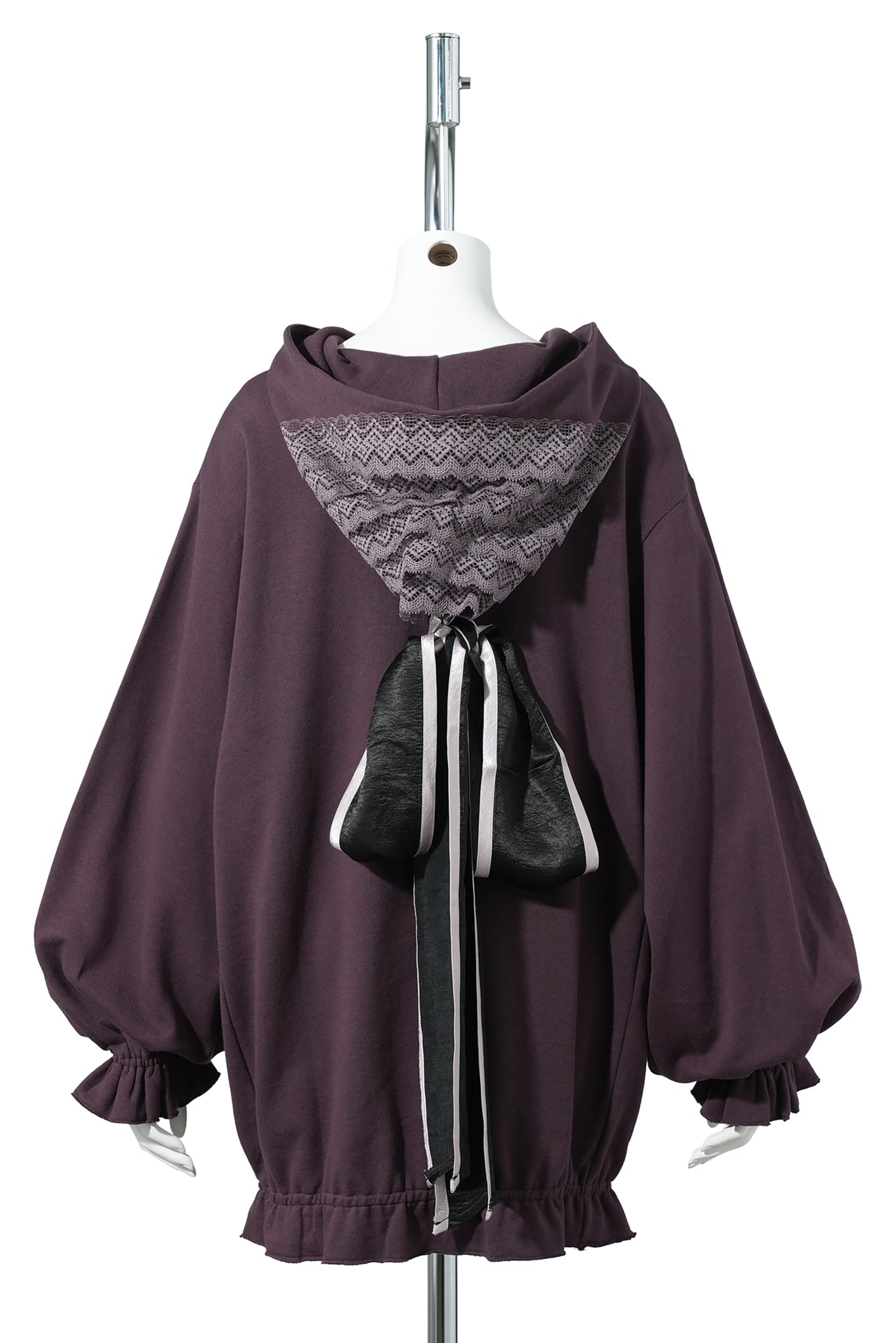 SLEEPING HOODIE / VALERIAN PLUM