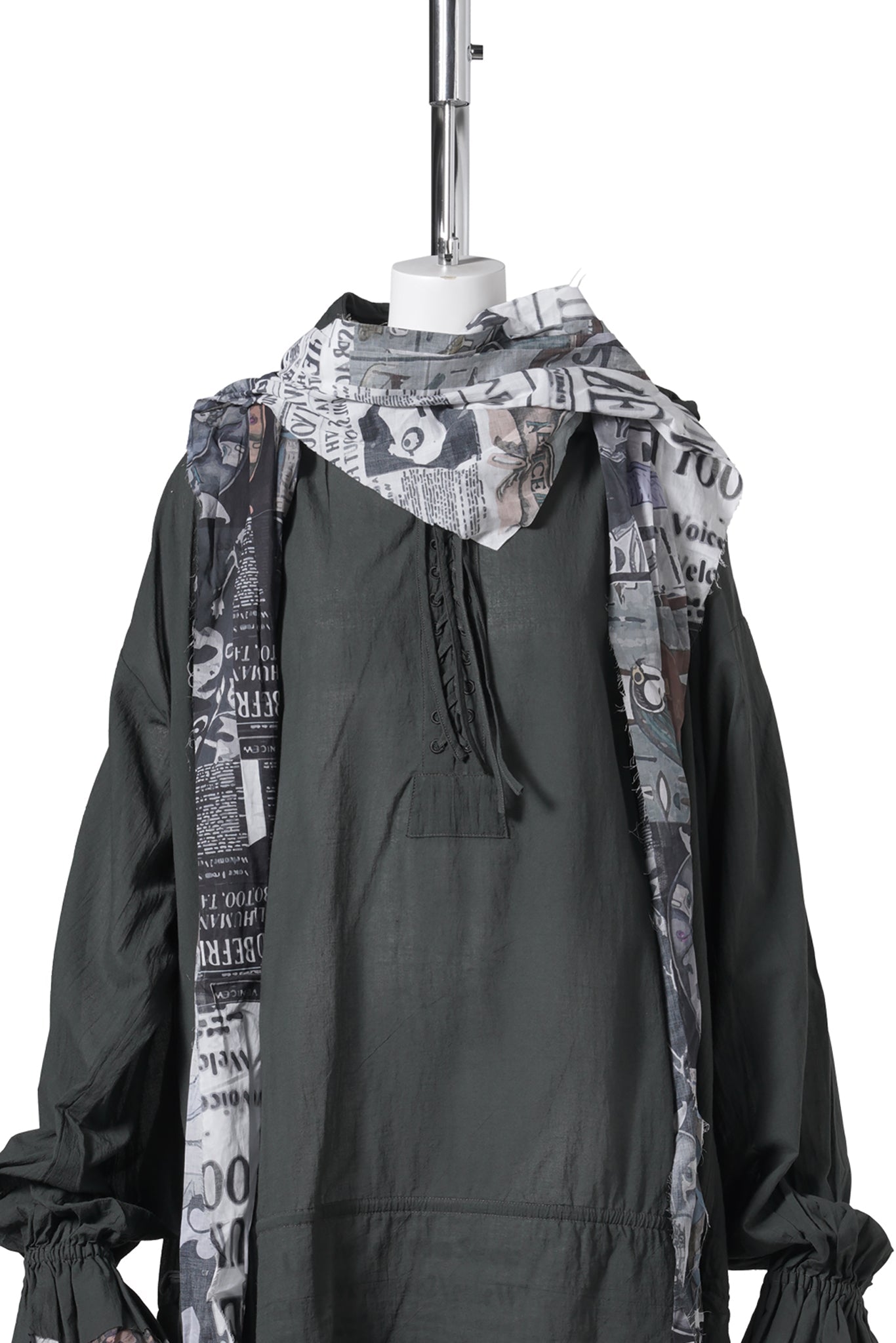 PIRATE HOODIE DRESS / TIMES PRINTS