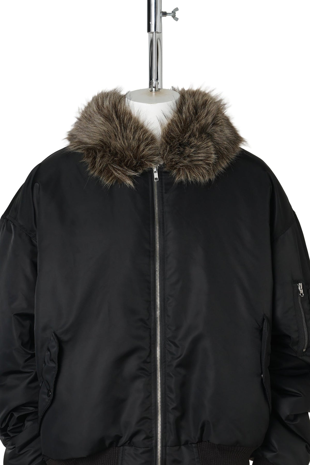 BIG BOMBER JACKET / BLACK