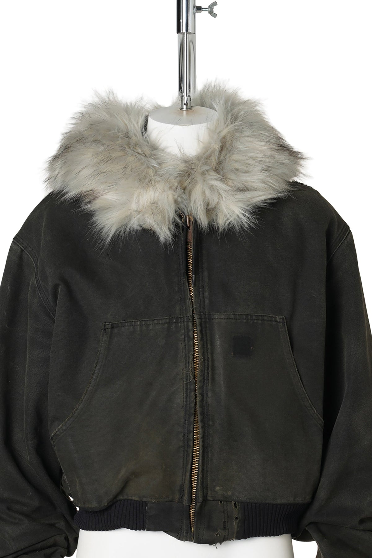 FUR WORK JACKET / DARK EARTH