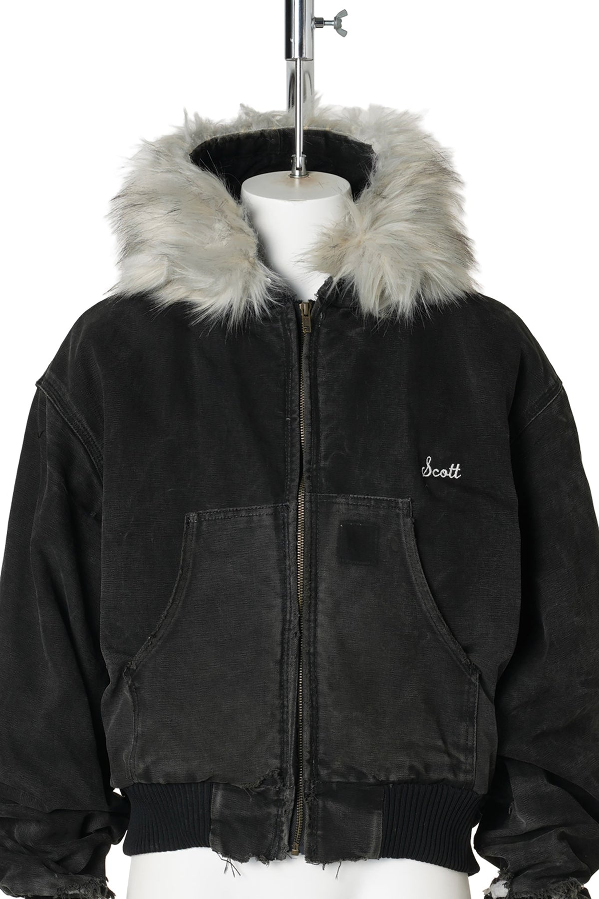 FUR WORK JACKET / DARK EARTH
